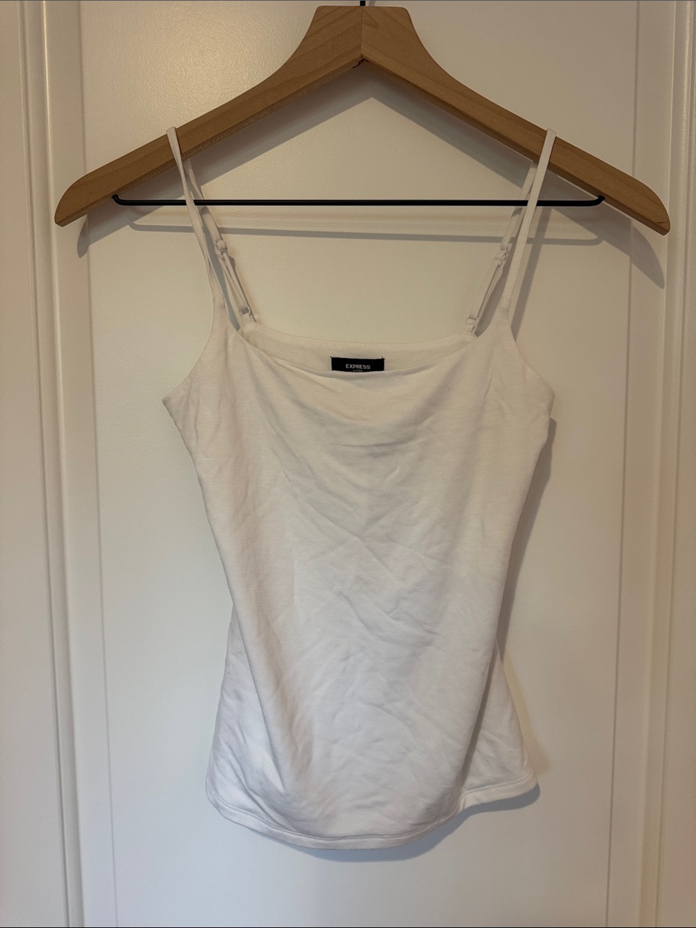 Express White Spaghetti-Strap Camisole